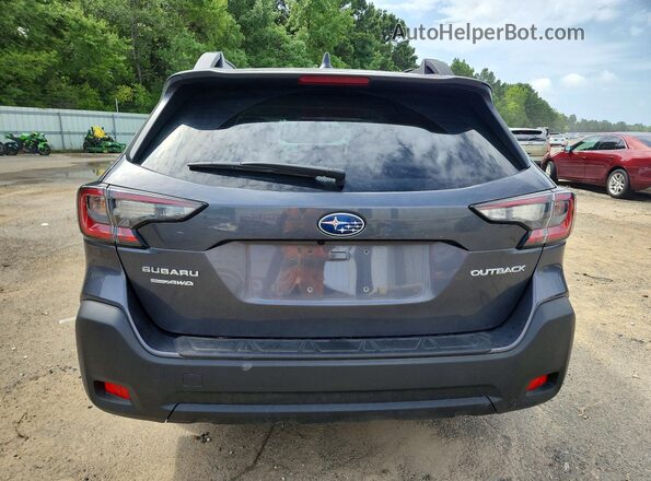 4S4BTAFC2S3150731 2025 SUBARU OUTBACK Gray Հետևի տեսք