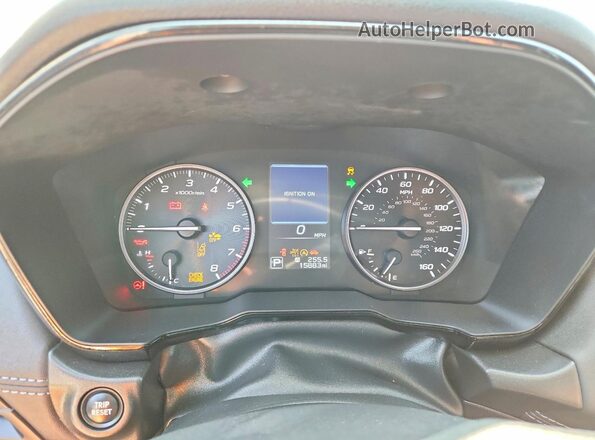 4S4BTAFC2S3150731 2025 SUBARU OUTBACK Gray Սարքավորումների վահանակի տեսք