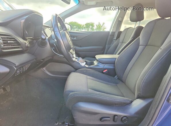 4S4BTAFC3M3179741 2021 SUBARU OUTBACK Синий Вид салона спереди