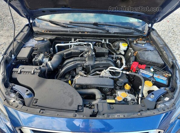 4S4BTAFC3M3179741 2021 SUBARU OUTBACK Синий Вид подкапотного пространства