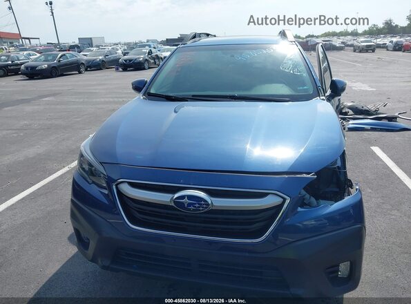 4S4BTAFC3M3220420 2021 SUBARU OUTBACK Blue Vista interior trasera