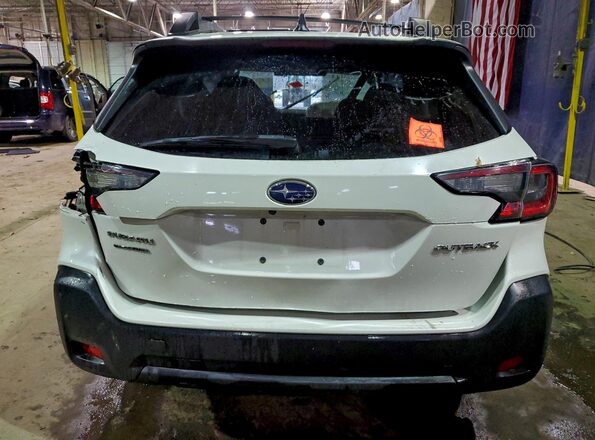 4S4BTAFC3S3228112 2025 SUBARU OUTBACK White Вид ззаду