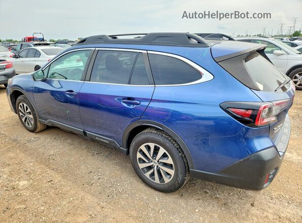 4S4BTAFC4N3216295 2022 SUBARU OUTBACK Blue Задня ліва чверть