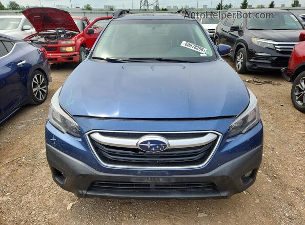 4S4BTAFC4N3216295 2022 SUBARU OUTBACK Blue Вид спереду