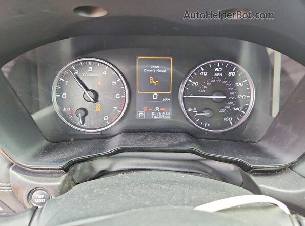 4S4BTAFC4N3216295 2022 SUBARU OUTBACK Blue Вид щитка приладів
