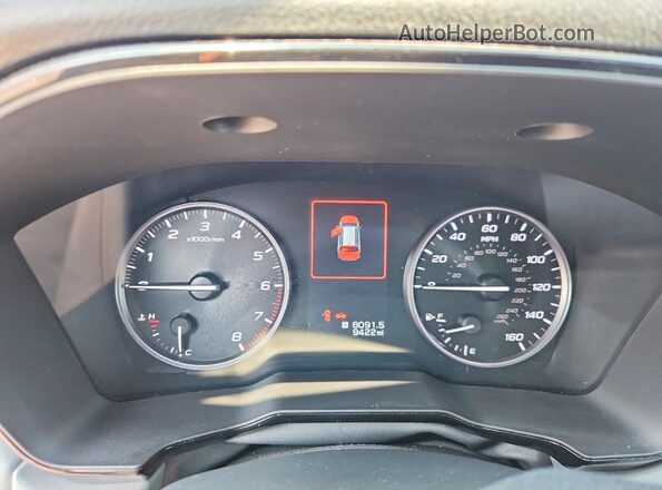 4S4BTAFC4R3179397 2024 SUBARU OUTBACK Серебряный Вид щитка приборов