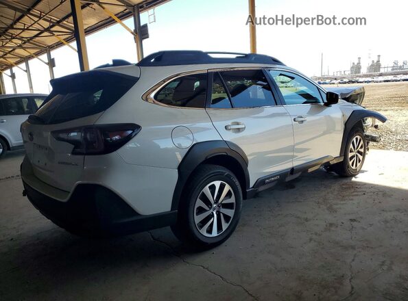 4S4BTAFC6S3176961 2025 SUBARU OUTBACK Белый Задняя правая четверть