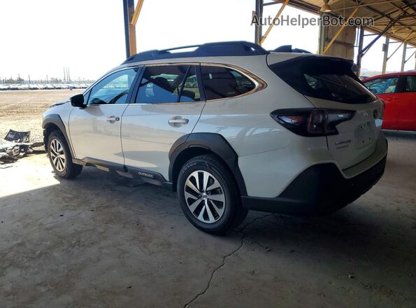 4S4BTAFC6S3176961 2025 SUBARU OUTBACK Белый Задняя левая четверть