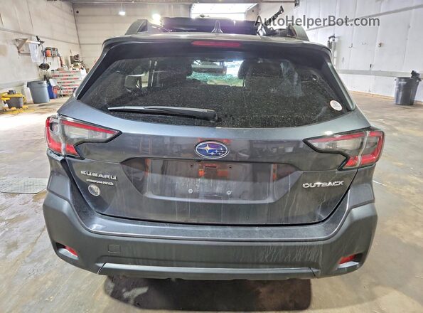 4S4BTAFC6S3249293 2025 SUBARU OUTBACK Charcoal Հետևի տեսք