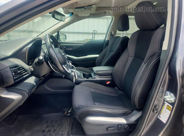 4S4BTAFC7N3112402 2022 SUBARU OUTBACK Gray წინა სალონის ხედი