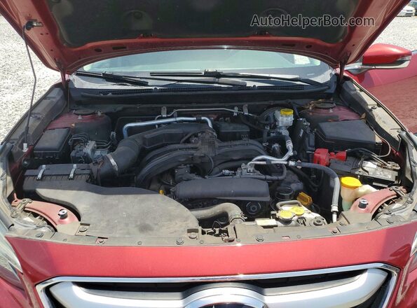4S4BTAFC7N3121956 2022 SUBARU OUTBACK Burgundy Engine compartment view