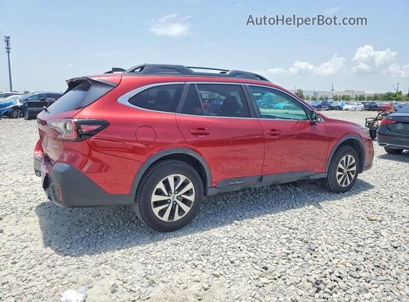 4S4BTAFC7N3121956 2022 SUBARU OUTBACK Burgundy Rear right