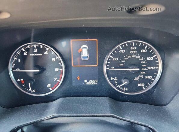 4S4BTAFC7N3193983 2022 SUBARU OUTBACK Gray Widok zestawu wskaźników