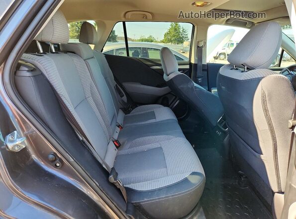 4S4BTAFC7N3193983 2022 SUBARU OUTBACK Gray Widok wnętrza z tyłu