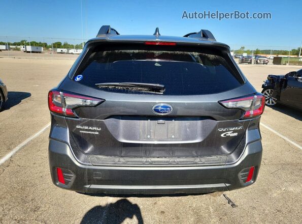 4S4BTAFC7N3193983 2022 SUBARU OUTBACK Gray Widok z tyłu