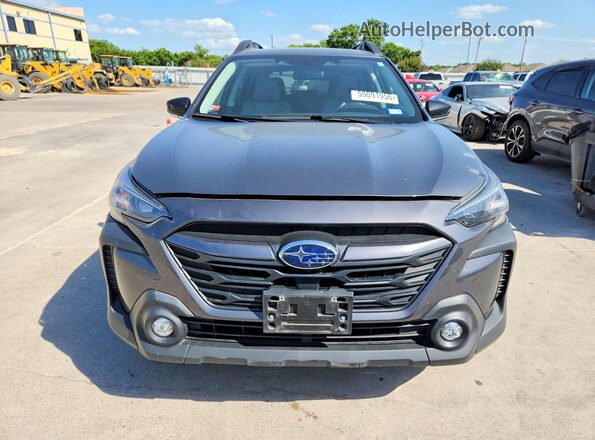 4S4BTAFC7R3172959 2024 SUBARU OUTBACK Угольный Вид спереди