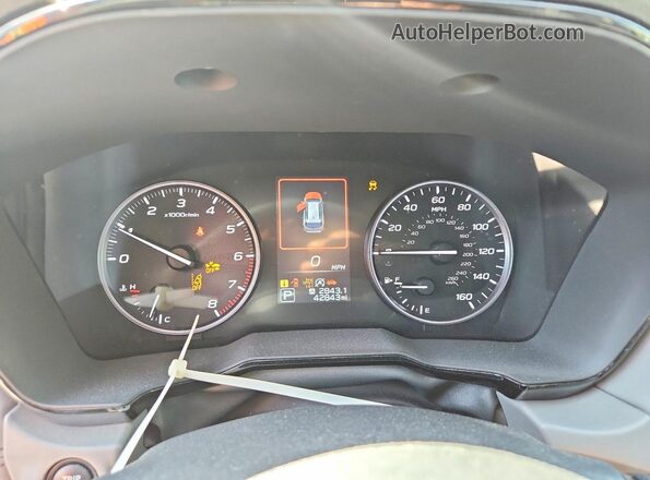 4S4BTAFC7R3172959 2024 SUBARU OUTBACK Угольный Вид щитка приборов