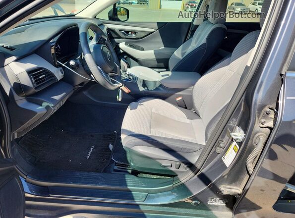 4S4BTAFC7R3172959 2024 SUBARU OUTBACK Угольный Вид салона спереди