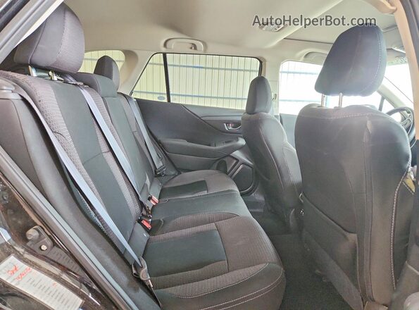 4S4BTAFC7S3175849 2025 SUBARU OUTBACK Black Widok tylnych siedzeń