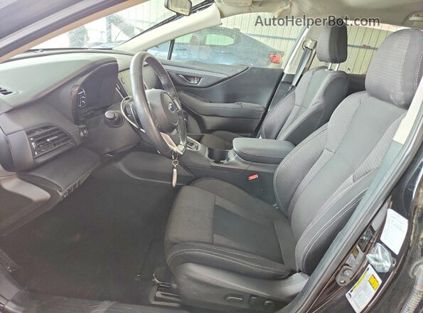4S4BTAFC7S3175849 2025 SUBARU OUTBACK Black Widok wnętrza z przodu