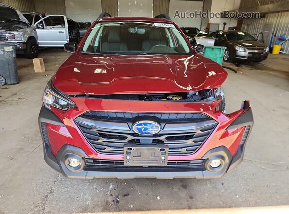 4S4BTAFC8S3234276 2025 SUBARU OUTBACK Red Вид спереду
