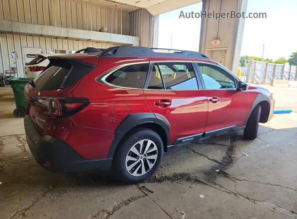 4S4BTAFC8S3234276 2025 SUBARU OUTBACK Red Задня права чверть