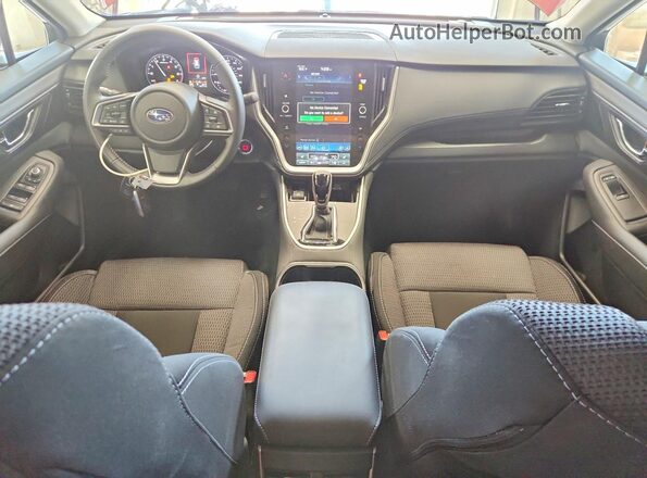 4S4BTAFC8S3234276 2025 SUBARU OUTBACK Red Вид панелі приладів