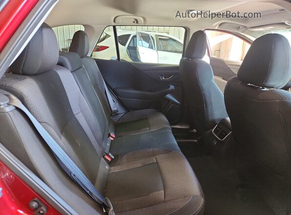 4S4BTAFC8S3234276 2025 SUBARU OUTBACK Red Вид задньої частини салону