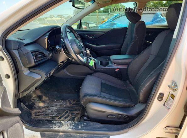 4S4BTAFC9M3124596 2021 SUBARU OUTBACK White Widok wnętrza z przodu