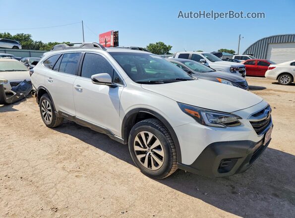 4S4BTAFC9M3124596 2021 SUBARU OUTBACK White Przód prawy