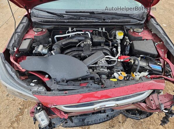 4S4BTAFC9N3174545 2022 SUBARU OUTBACK Maroon Widok wnętrza z tyłu