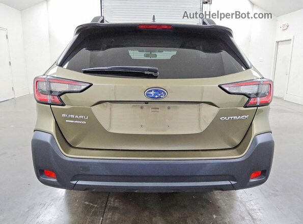 4S4BTAFC9P3181272 2023 SUBARU OUTBACK Green Հետևի տեսք