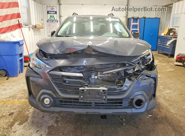 4S4BTAFCXR3168047 2024 SUBARU OUTBACK Gray წინა ხედი