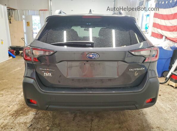 4S4BTAFCXR3168047 2024 SUBARU OUTBACK Gray უკანა ხედი