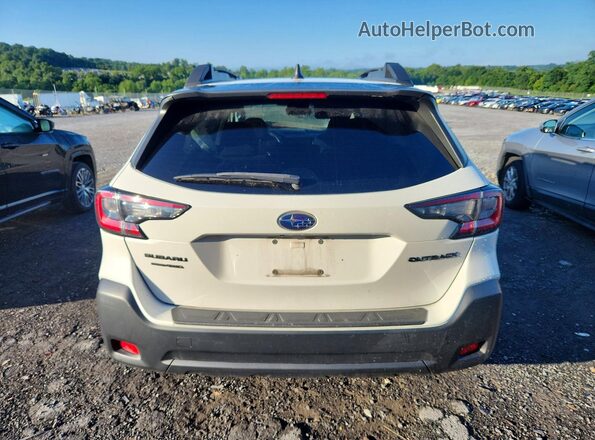 4S4BTAJC5P3177839 2023 SUBARU OUTBACK White Widok z tyłu