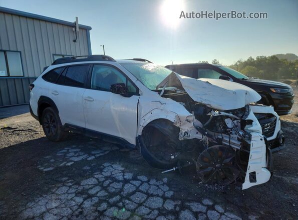 4S4BTAJC5P3177839 2023 SUBARU OUTBACK White Przód prawy