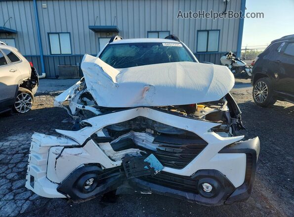 4S4BTAJC5P3177839 2023 SUBARU OUTBACK White Widok z przodu
