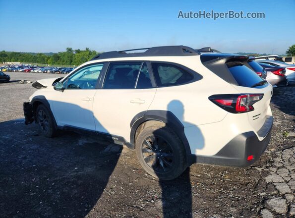 4S4BTAJC5P3177839 2023 SUBARU OUTBACK White Tył lewy