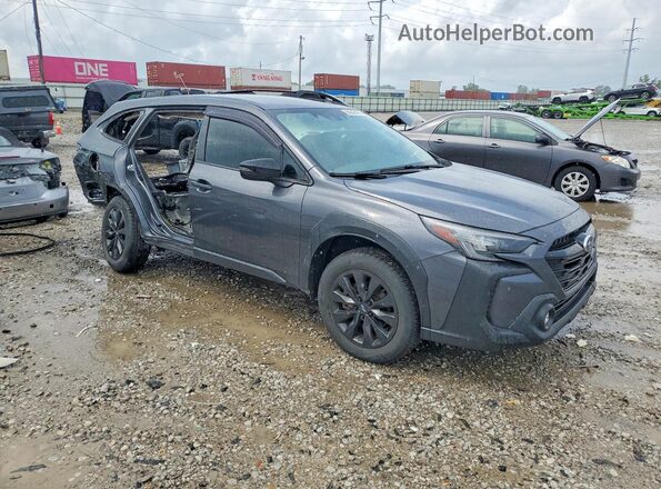 4S4BTAJC8P3124052 2023 SUBARU OUTBACK Серый Передняя правая четверть