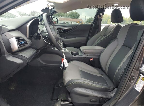 4S4BTAJC8P3124052 2023 SUBARU OUTBACK Серый Вид салона спереди