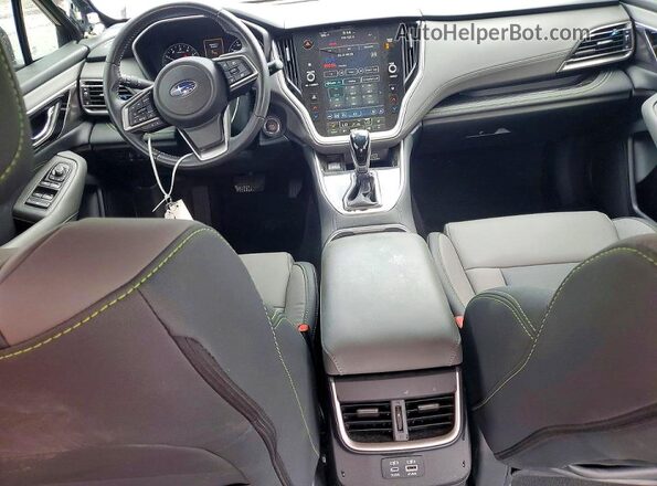 4S4BTAJC8P3124052 2023 SUBARU OUTBACK Серый Вид панели приборов