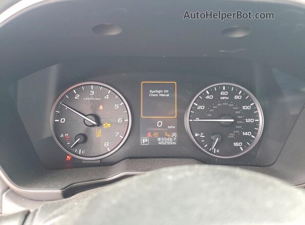 4S4BTAJC8P3124052 2023 SUBARU OUTBACK Серый Вид щитка приборов