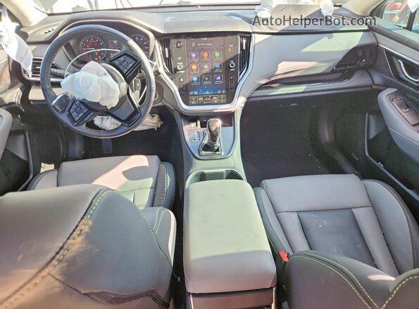 4S4BTALC0S3185126 2025 SUBARU OUTBACK Зеленый Вид панели приборов