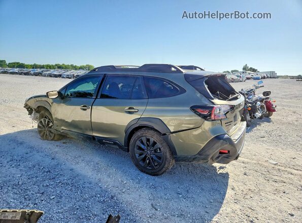 4S4BTALC0S3185126 2025 SUBARU OUTBACK Зеленый Задняя левая четверть