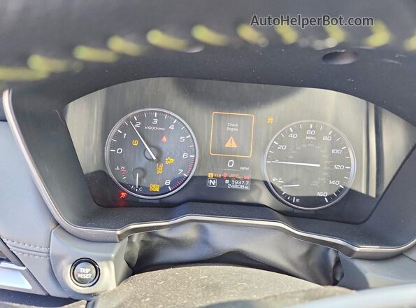 4S4BTALC0S3185126 2025 SUBARU OUTBACK Зеленый Вид щитка приборов