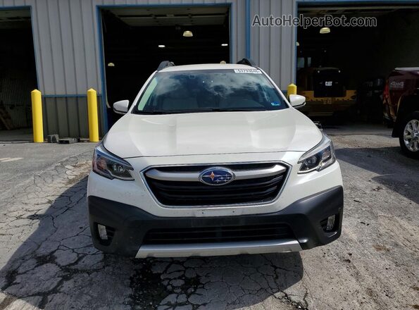 4S4BTALC1L3259042 2020 SUBARU OUTBACK White Դիմացի տեսք