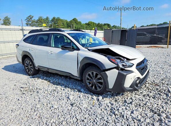 4S4BTALC2R3131398 2024 SUBARU OUTBACK Белый Передняя правая четверть