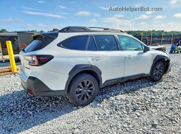4S4BTALC2R3131398 2024 SUBARU OUTBACK Белый Задняя правая четверть