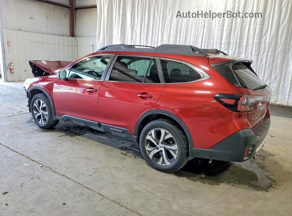 4S4BTALC3L3244879 2020 SUBARU OUTBACK Red Trasero izquierdo