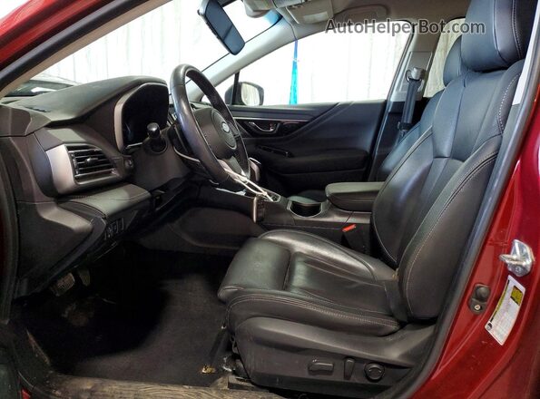 4S4BTALC3L3244879 2020 SUBARU OUTBACK Red Vista interior delantera